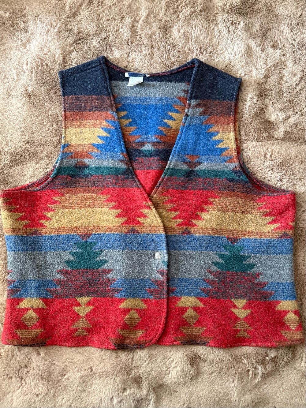 Vintage Two Twenty Southwestern Vest